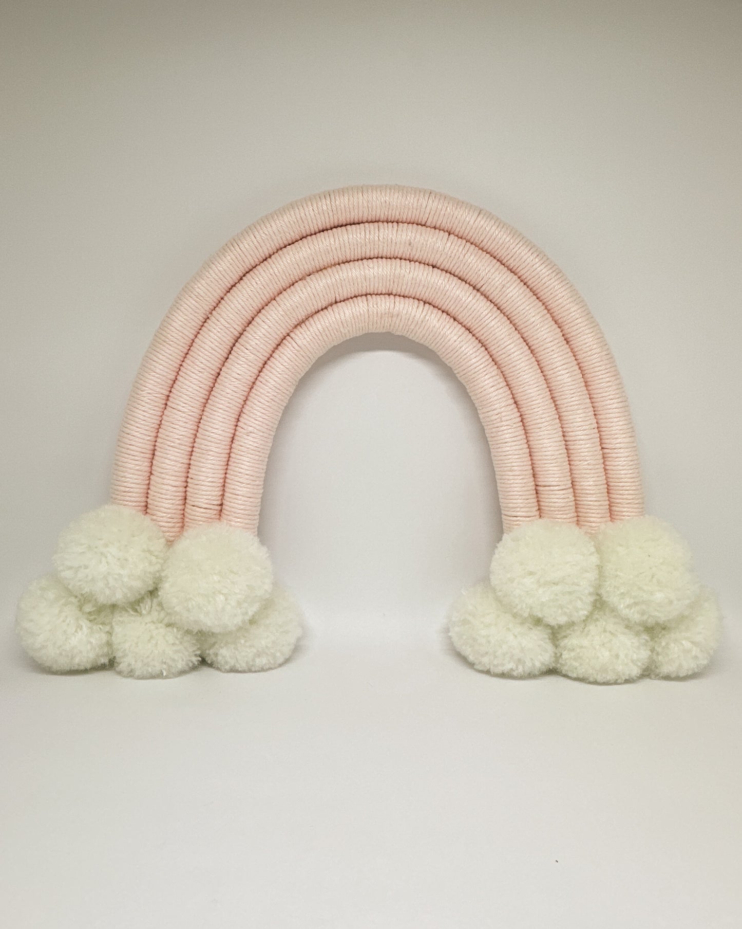 Arco íris Rosa Pompom