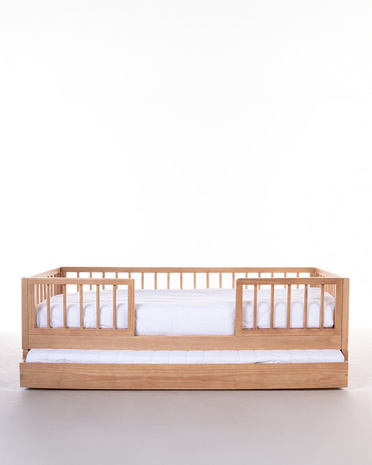 Cama Montessori Evolutiva + Cama Auxiliar