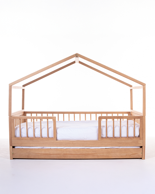 Cama Casinha Evolutiva + Cama Auxiliar