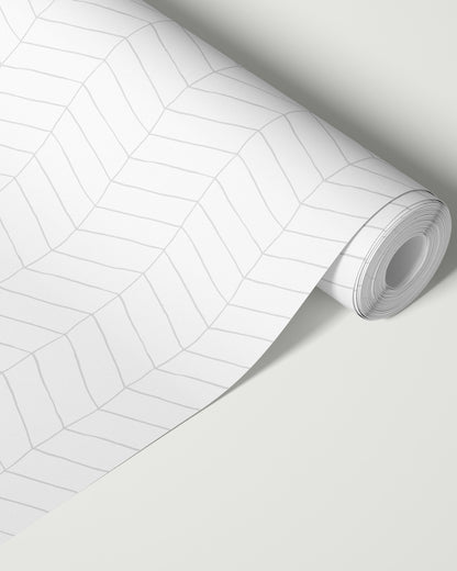 Papel Chevron Cinza