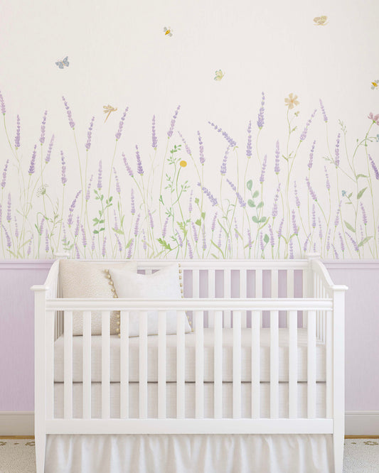 Papel de Parede Lavanda