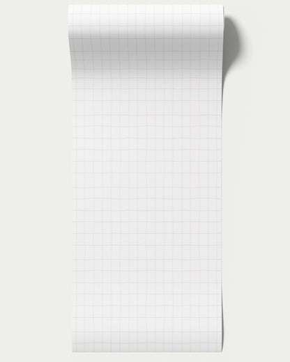 Papel de Parede Grid Rosa